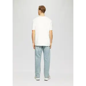 Mid-Rise Straight Jeans with 5 Pockets QS Pete image-4
