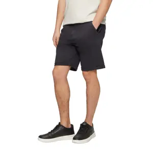 Short Chino Style John in Stretch Cotton with Cuffs QS image-2