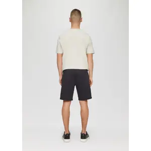 Short Chino Style John in Stretch Cotton with Cuffs QS image-4