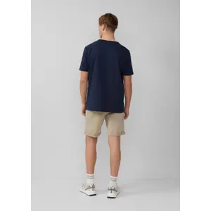 Short Chino Style John in Stretch Cotton with Cuffs QS image-4