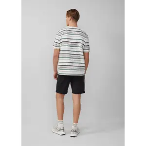 Short Chino Style John in Stretch Cotton with Cuffs QS image-3