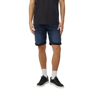 Mid-Rise Classic Cut Denim Shorts QS John image-2