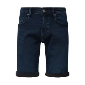 Mid-Rise Classic Cut Denim Shorts QS John image-6