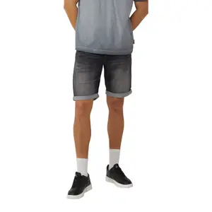 Mid-Rise Classic Cut Denim Shorts QS John image-2