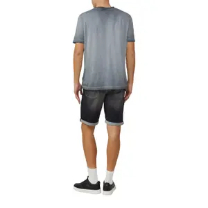 Mid-Rise Classic Cut Denim Shorts QS John image-5