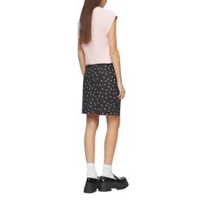 Printed Cotton Midi Pencil Skirt for Women QS image-5