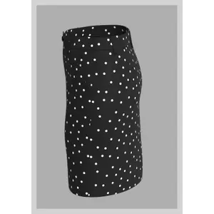 Printed Cotton Midi Pencil Skirt for Women QS image-6