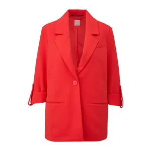 Women's Interlock Knit Blazer QS image-0