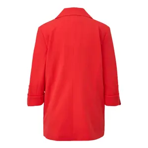 Women's Interlock Knit Blazer QS image-1