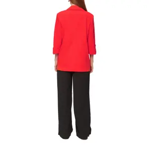 Women's Interlock Knit Blazer QS image-5