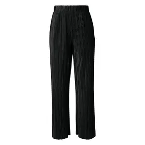 High-Waisted Wide Pleated Trousers Women QS image-0