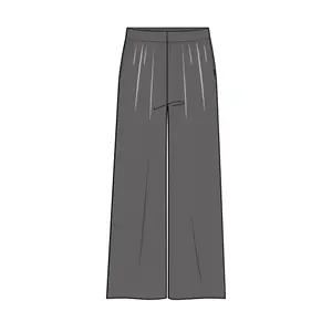 High-Waisted Wide Pleated Trousers Women QS image-6