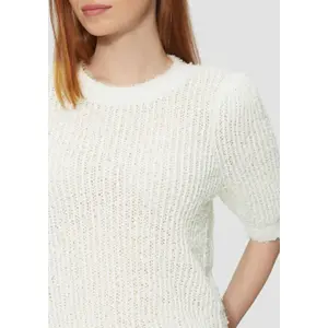 Woman's Effect Yarn Pullover QS image-3