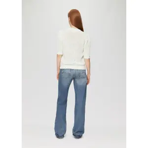 Woman's Effect Yarn Pullover QS image-4