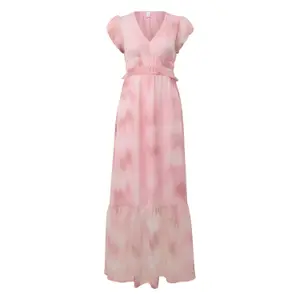 Womens Allover Print Dress QS image-0