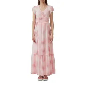 Womens Allover Print Dress QS image-2