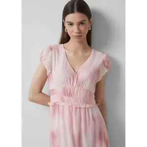 Womens Allover Print Dress QS image-3