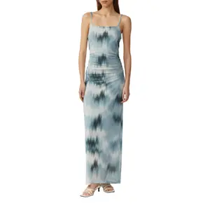 Fitted Knit Dress for Women QS image-2