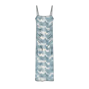 Fitted Knit Dress for Women QS image-6