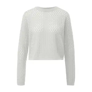 Light Cotton Pullover Women's QS image-0