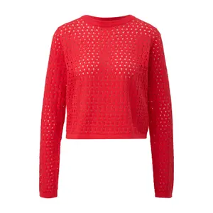 Light Cotton Pullover Women's QS image-0
