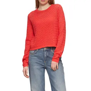 Light Cotton Pullover Women's QS image-2