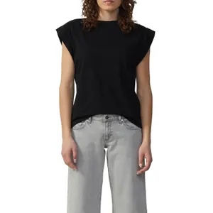 Blouse with Shoulder Details Women QS image-2