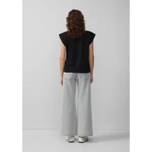 Blouse with Shoulder Details Women QS image-4