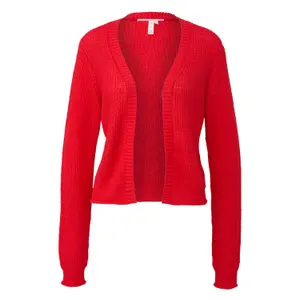 Woven Ribbon Yarn Cardigan Women QS image-0