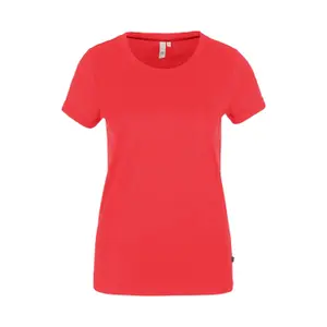 T-shirt round neck woman QS image-0