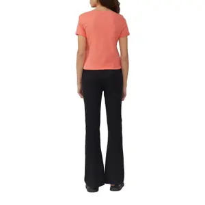 T-shirt round neck woman QS image-3