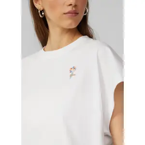 Women's loose-fitting T-shirt QS image-3