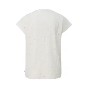 Embroidered Design T-Shirt Women QS image-1