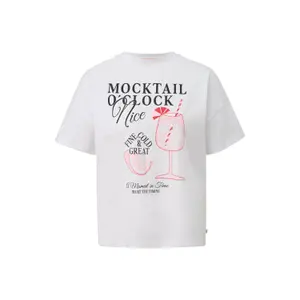 Γυναικείο T-shirt QS Mocktail O'Clock image-0