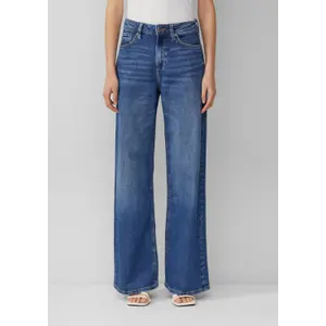 High Waist Stretch Wide Leg Jeans for Women QS Catie image-5