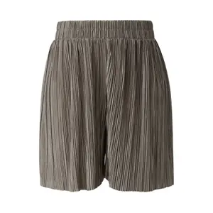 High-Waisted Light Pleated Skirt for Women QS image-0