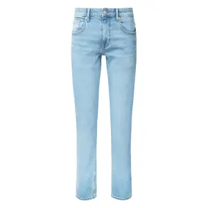 Mid-Rise Slim Jeans with Subtle Wash QS Rick image-0