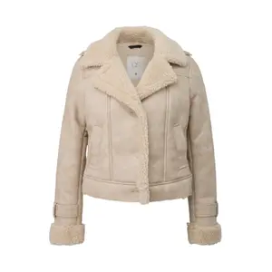 Short Lambskin Jacket Women QS image-0