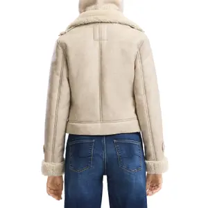 Short Lambskin Jacket Women QS image-5