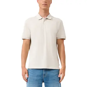 Polo σε πικέ single tuck QS image-2