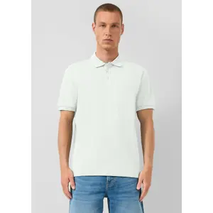 Polo σε πικέ single tuck QS image-6