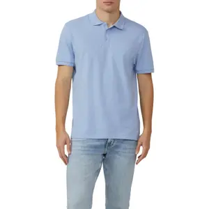 Structured Piqué Polo QS image-2