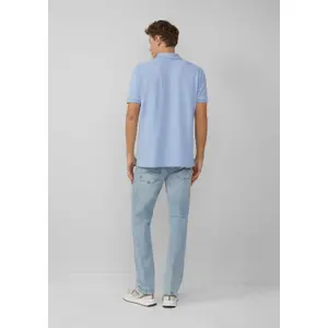 Structured Piqué Polo QS image-4
