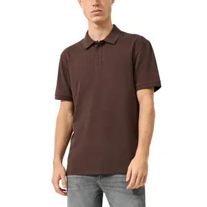 Strukturéret Piqué Polo QS image-2