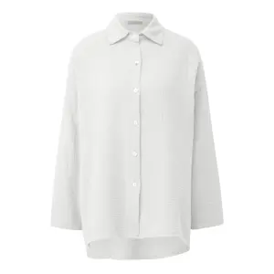 Women's Oversized Chiffon Blouse QS image-0