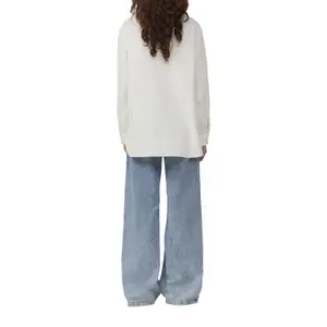 Women's Oversized Chiffon Blouse QS image-5