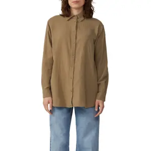 Women's Oversized Chiffon Blouse QS image-2