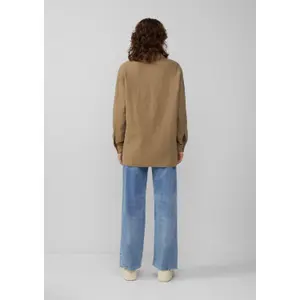 Women's Oversized Chiffon Blouse QS image-4