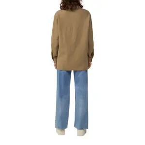 Women's Oversized Chiffon Blouse QS image-5