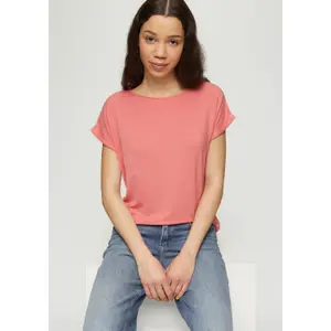 Women's Lyocell Blend T-Shirt QS image-3